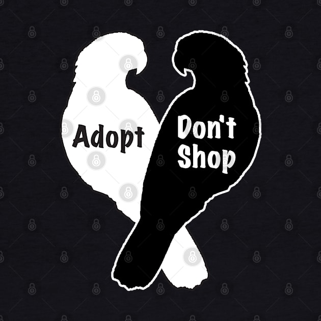 Parrot Rescue Adoption Don't Shop by Einstein Parrot